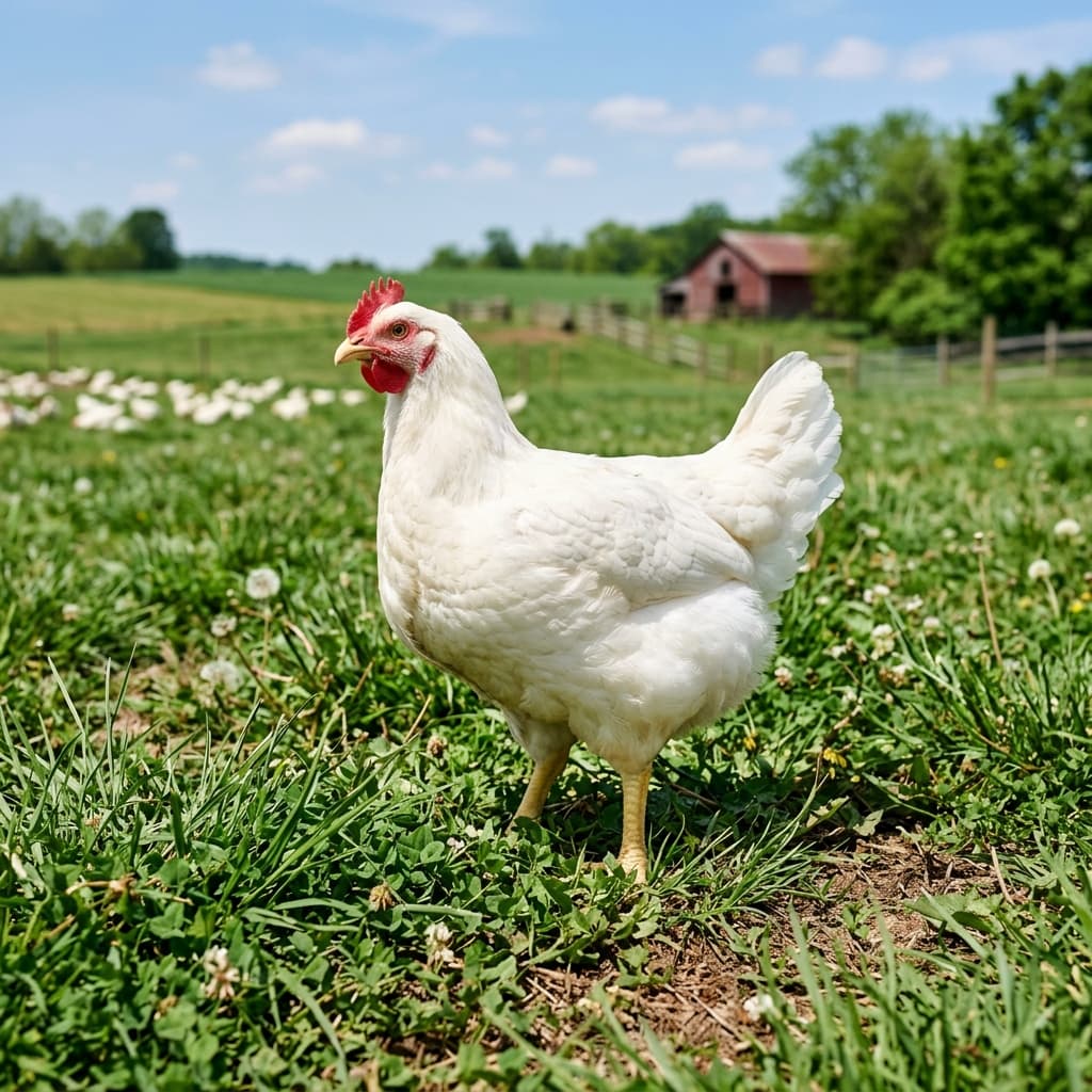 Poultry farm chicken